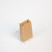 Image de Sachets en papier kraft ' Motifs Cœur',  les 50