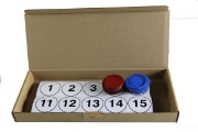 Image de Set magnétique de 1 à 100 pour tableau