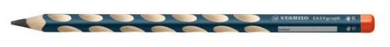 Image de Crayons noirs Stabilo Easygraph, 12 droitiers