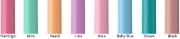 Image de Stylo à bille Slider Edge XB, boite de 8 pastels