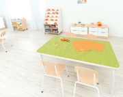 Image de Tablette antibruit Plus - 60 x 120 cm verte