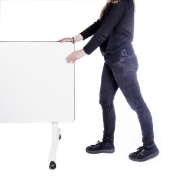 Image de Table pliante MINIFLOOP sur roulettes H 58 cm
