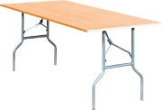 Image de Table pliante, piétement alu