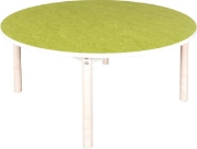 Image de Tablette antibruit Plus ronde - Ø 120 cm gris foncé