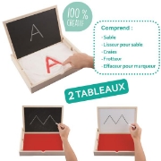 Image de Tableau multi-sensoriel de pré-écriture