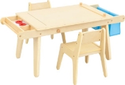 Image de Table à peinture avec 2 chaises