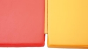 Image de 1 tapis pliable en 4 - Rouge-Orange-Jaune-Vert