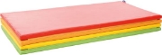 Image de 1 tapis pliable en 4 - Rouge-Orange-Jaune-Vert