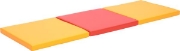 Image de 1 tapis pliable en 3 - Rouge-Orange