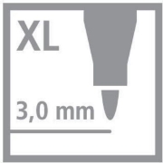 Image de Marqueurs StabiloTrio Jumbo, pot de 48