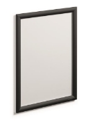Image de Vitrine affiche A3 clipsable aluminium, Noir