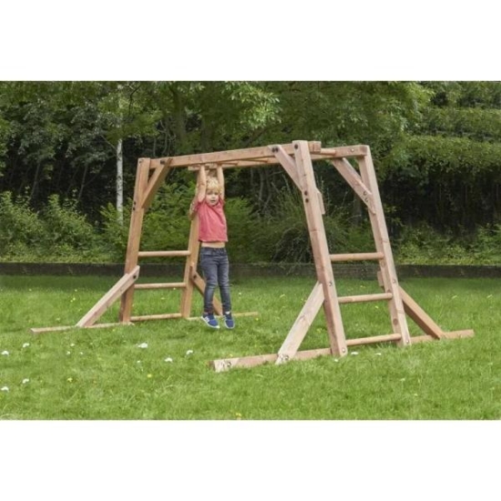 Image de Pont suspendu en bois