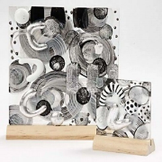 Image de Cadres en verre 15 x 15 cm avec support, les 10
