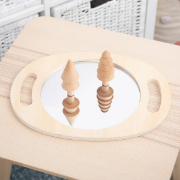 Image de Miroir à main en bois