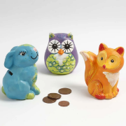 Image de Tirelires en forme d'animaux, les 4