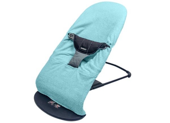 Image de Housse en tissu éponge - Turquoise