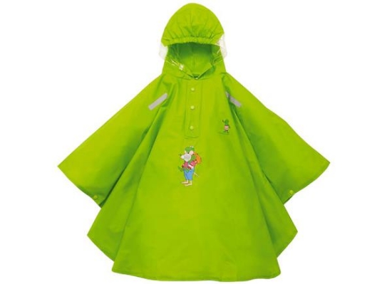 Image de Poncho imperméable - 104-110 cm - Vert