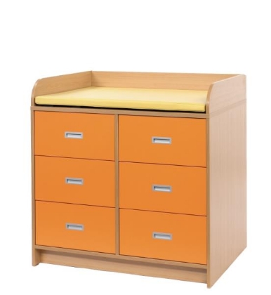 Image de la catégorie Tables à langer érable + couleur