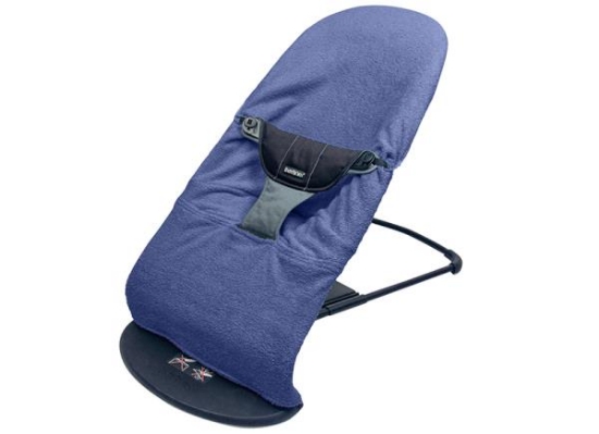 Image de Housse en tissu éponge - Bleu foncé