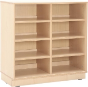 Image de Armoire M avec 8 cases sur socle