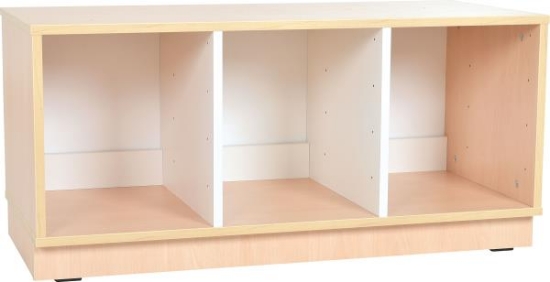 Image de Armoire S pour bacs en plastique - avec 2 séparateurs