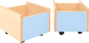 Image de Bac à roulettes bleu clair