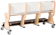 Image de Banc haut mobile avec repose-pieds surélevé