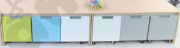 Image de Banc pour 3 petits bacs