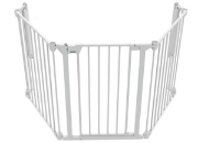 Image de Barrière 3 panneaux, blanc