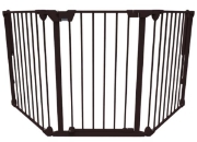 Image de Barrière 3 panneaux, noir