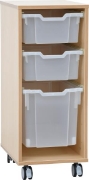Image de Colonne M bouleau pour bacs plastique