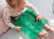 Image de Connetix - Plaques de base - Bleu & Vert