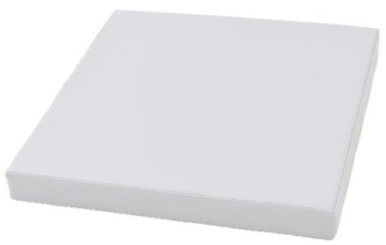 Image de Coussin d'assise carré, gris