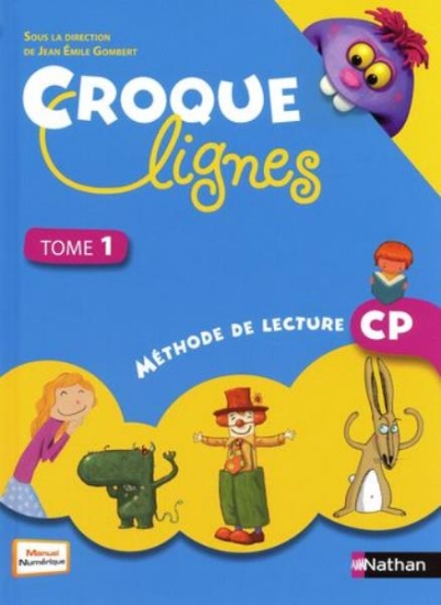 Image de Croque-lignes - manuel élève - tome 1 - CP