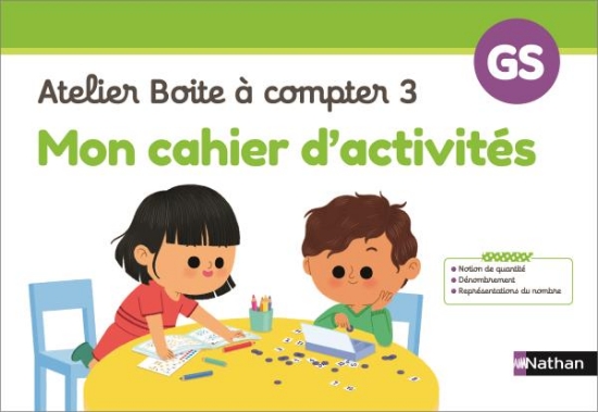 Image de Mon cahier d'activités - Atelier boîte à compter 3