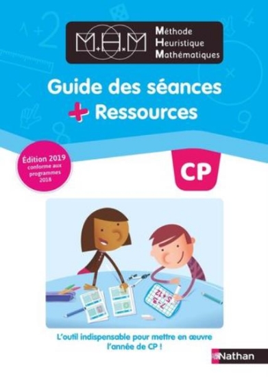 Image de Méthode Heuristique de Maths Pinel CP - Guide pédagogique