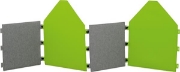 Image de Panneau acoustique en feutre, maison, gris