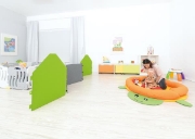Image de Panneau acoustique en feutre, maison, gris