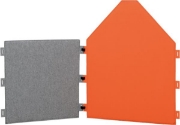 Image de Panneau acoustique en feutre, maison orange