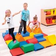 Image de Parcours de psychomotricité en mousse