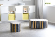 Image de Pouf grand à pois