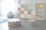 Image de Pouf petit triangles