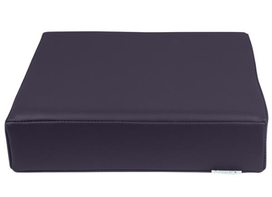 Image de Pouf carré - Aubergine
