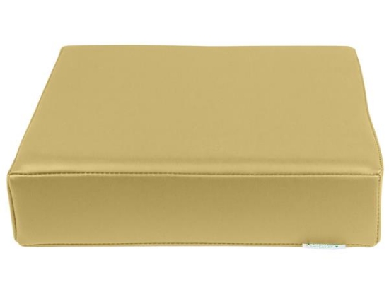 Image de Pouf carré - Moutarde
