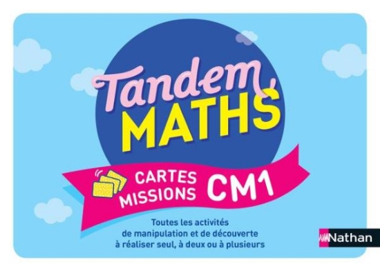 Image de Tandem Maths CM1 - Cartes missions