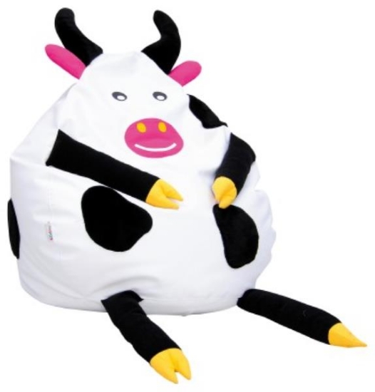 Image de Fauteuil-sac sensoriel vache