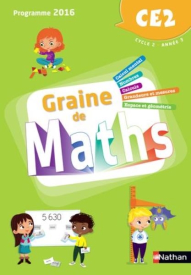Image de Graine de Maths - Manuel CE2 - 2018