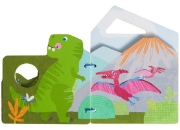 Image de Livre en bois pour bébé,
Dinosaures