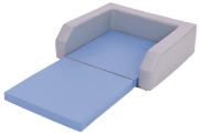 Image de Matelas pliant Nino, bleu