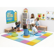 Image de Tapis de regroupement - formes et couleurs